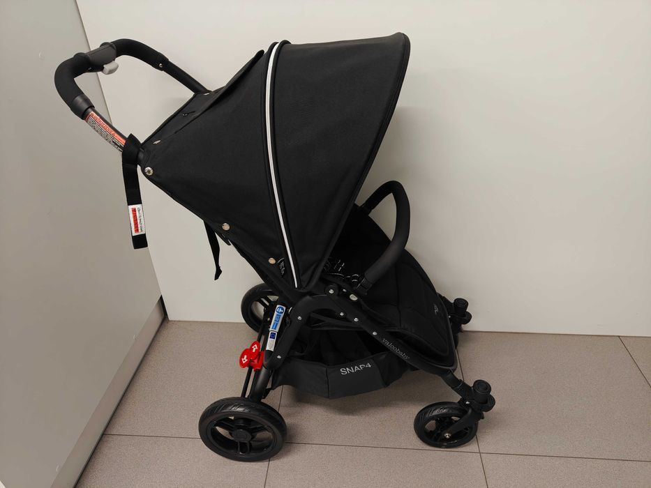 Nowy wózek spacerowy Valco Snap4 Black + okrycie - Wysyłka gratis!