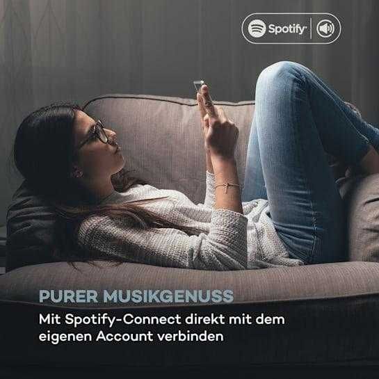 Інтернет-радіо Auna Connect (10034996) DAB+,FM,USB,AUX,CD,будильник