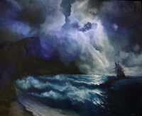 Obraz ,,Morski nokturn” wg Ivan Konstantinovich Aivazovsky