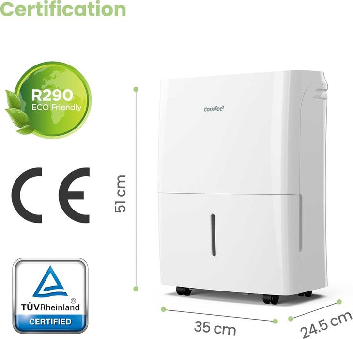 Розумний осушувач повітря Comfee MDDF-16DEN7 WF 16 л/день 4 р