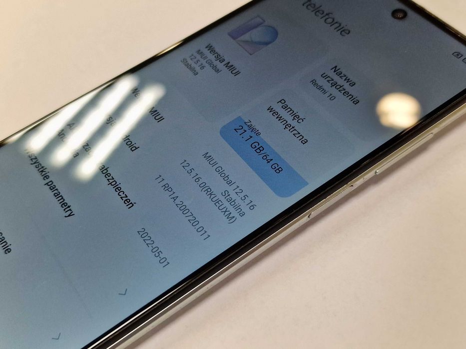 Xiaomi Redmi 10 4G Dual SIM/ 4GB/ 64GB/ Pebble White/ Grade B+