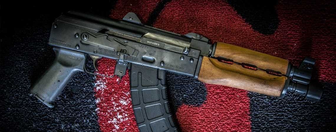 Пистолетная рукоятка Magpul MOE AK+Grip для АК прорезиненная