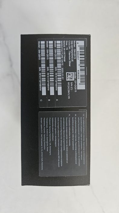 Galaxy Ring r 15 SM-Q515 Tytanowy srebrny