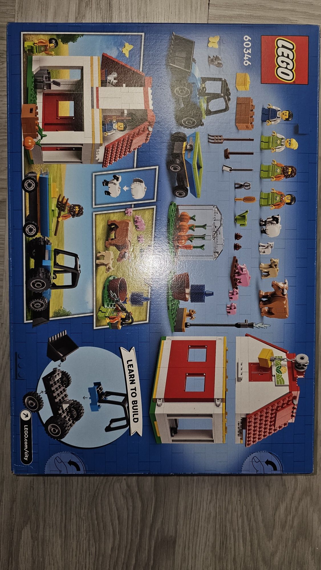 Lego City 60346 Stodoła i zwierzeta gospodarcze - z 2022r