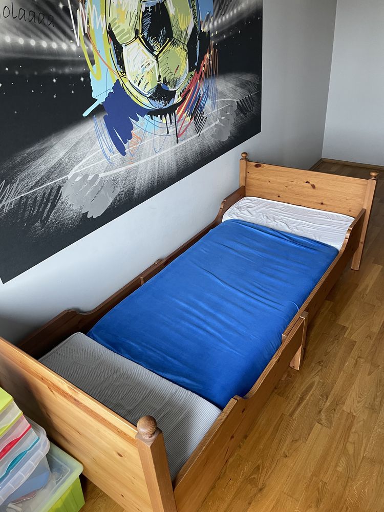 Meble dla dziecka łóżko z materacem Ikea