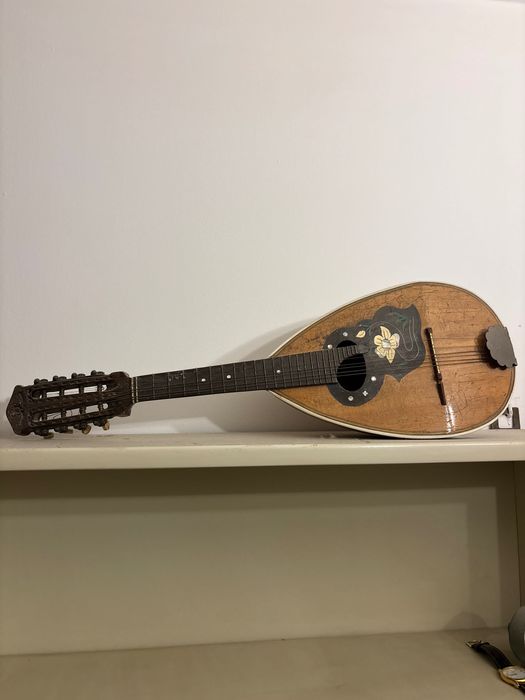 Mandolina typu bowlback (neapolitańska) – vintage / antyk