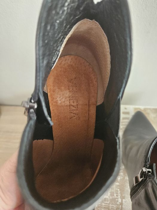 Botki skórzane Venezia rozm.39