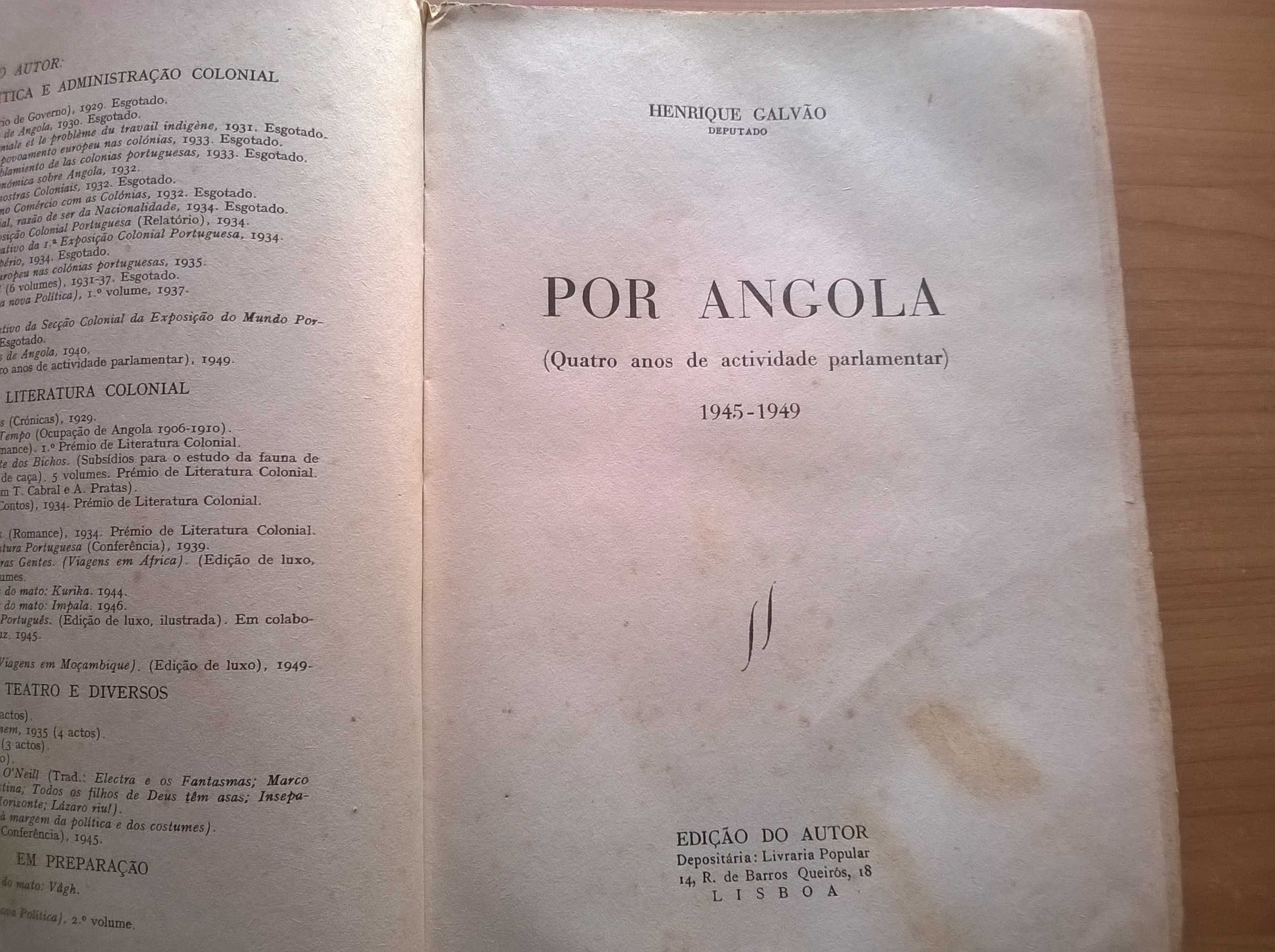Por Angola - Henrique Galvão