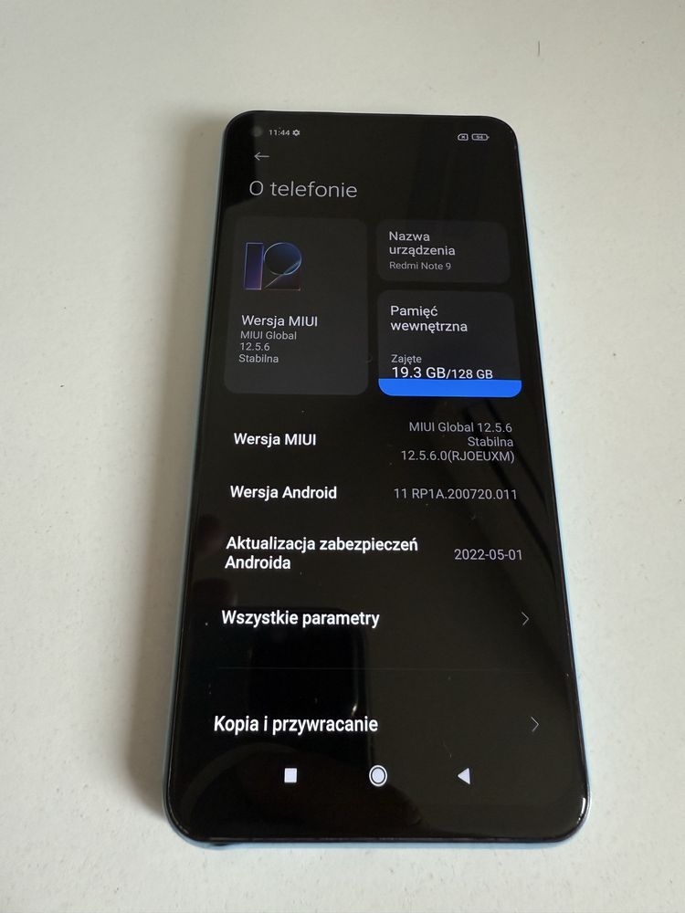 Redmi Note 9 128gb Blue