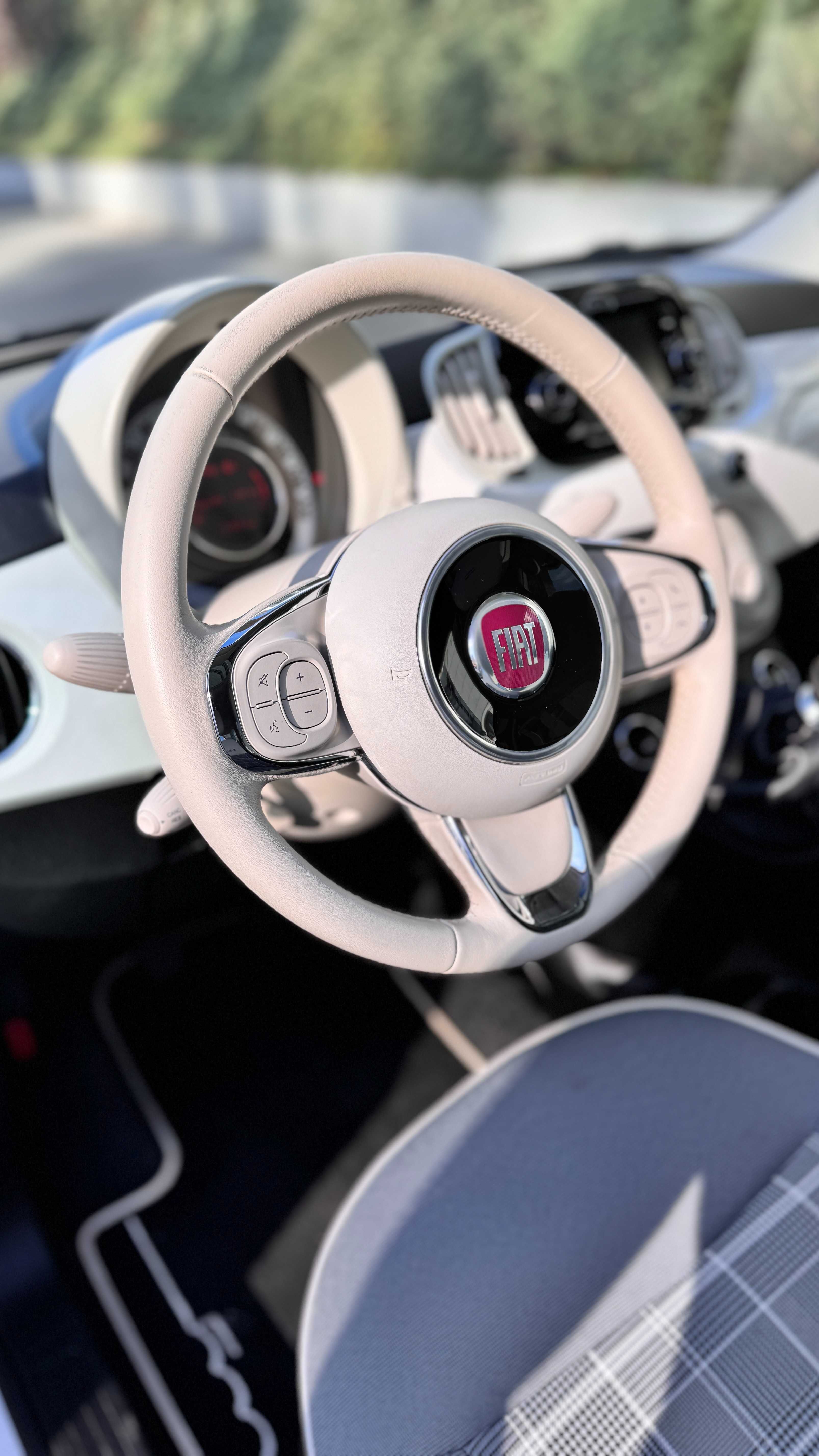 Fiat 500 1.2 Benzyna 2018r niski przebieg zadbany