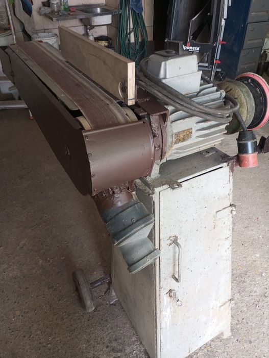 Szlifierka taśmowa silnik 1,5 kw. 2870 obr./min