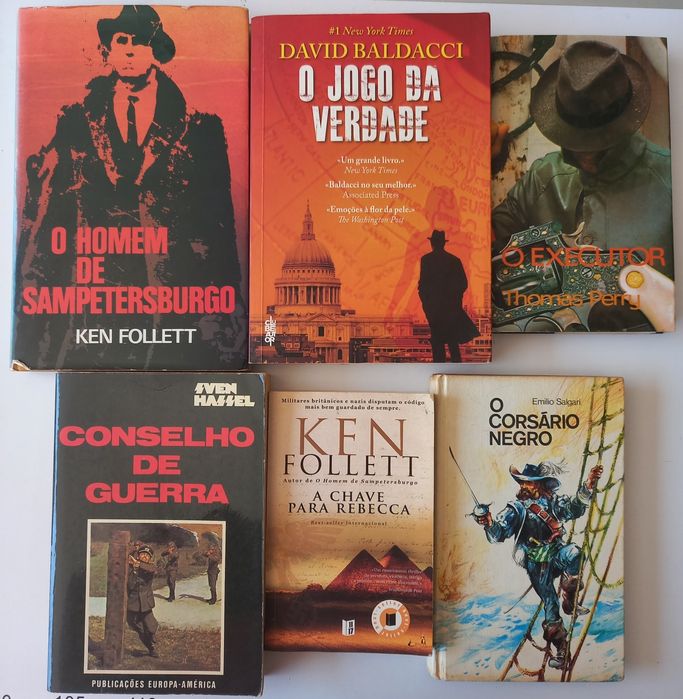 Grupo de livros de ficção