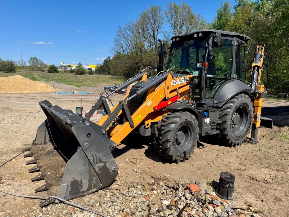 Case 580SV  Klima FULL OPCJA Salon PL ZAMIANA Gwarancja Jak nowa 93MTG FV23%