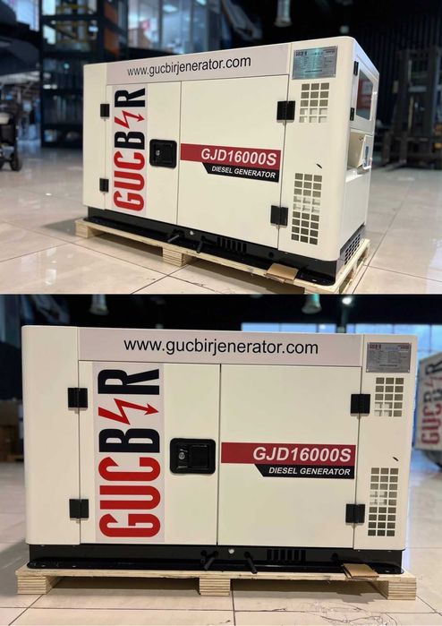 Диз. Генератор GUCBIR GJD16000S-3/13,5кВт/3 ФАЗИ/СЕРВІС/ГАРАНТІЯ/ПДВ