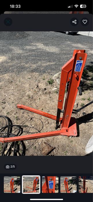 Podnosnik warsztatowy