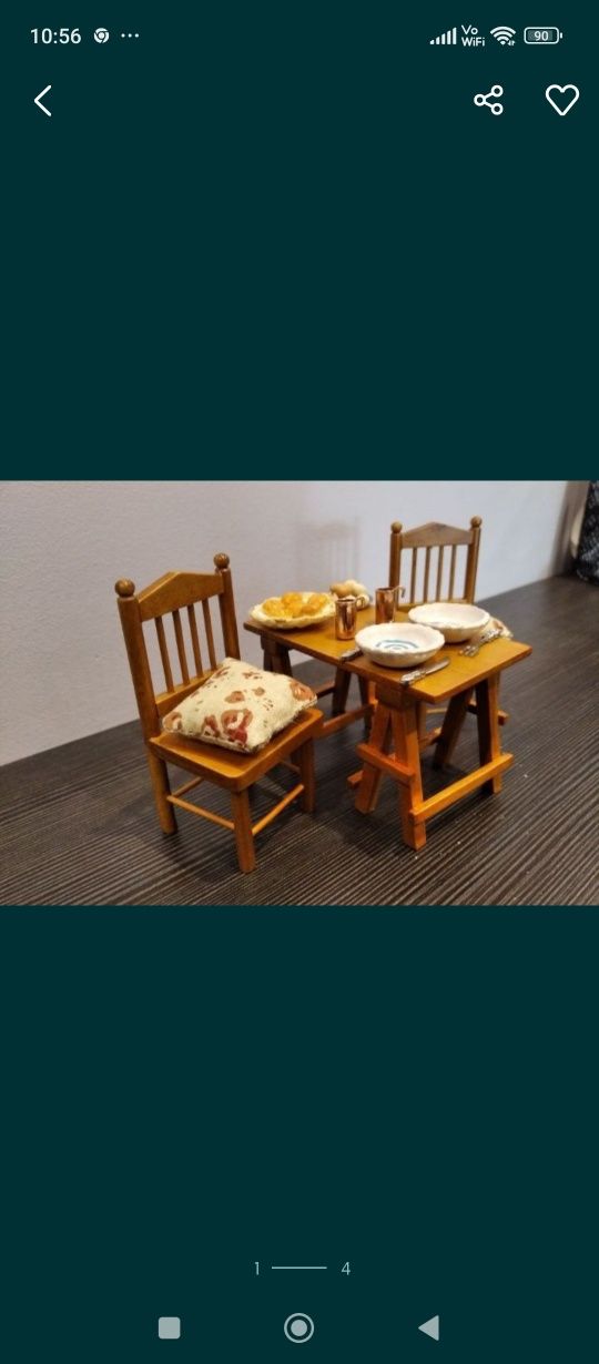 Zestaw mini mebelków