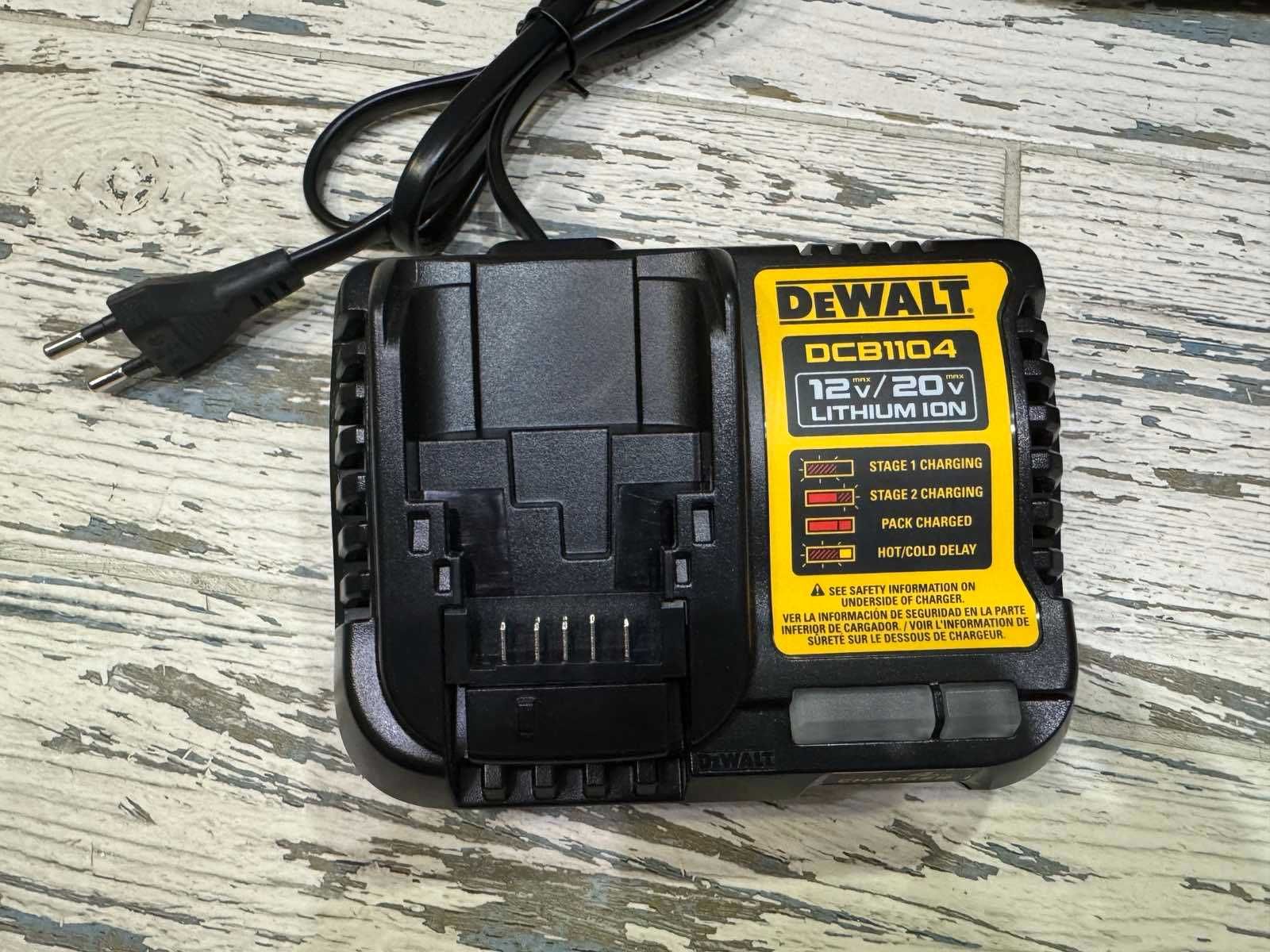 Зарядка Dewalt DCB107 DCB112 DCB1104 DCB1106 Оригінал з США 220V