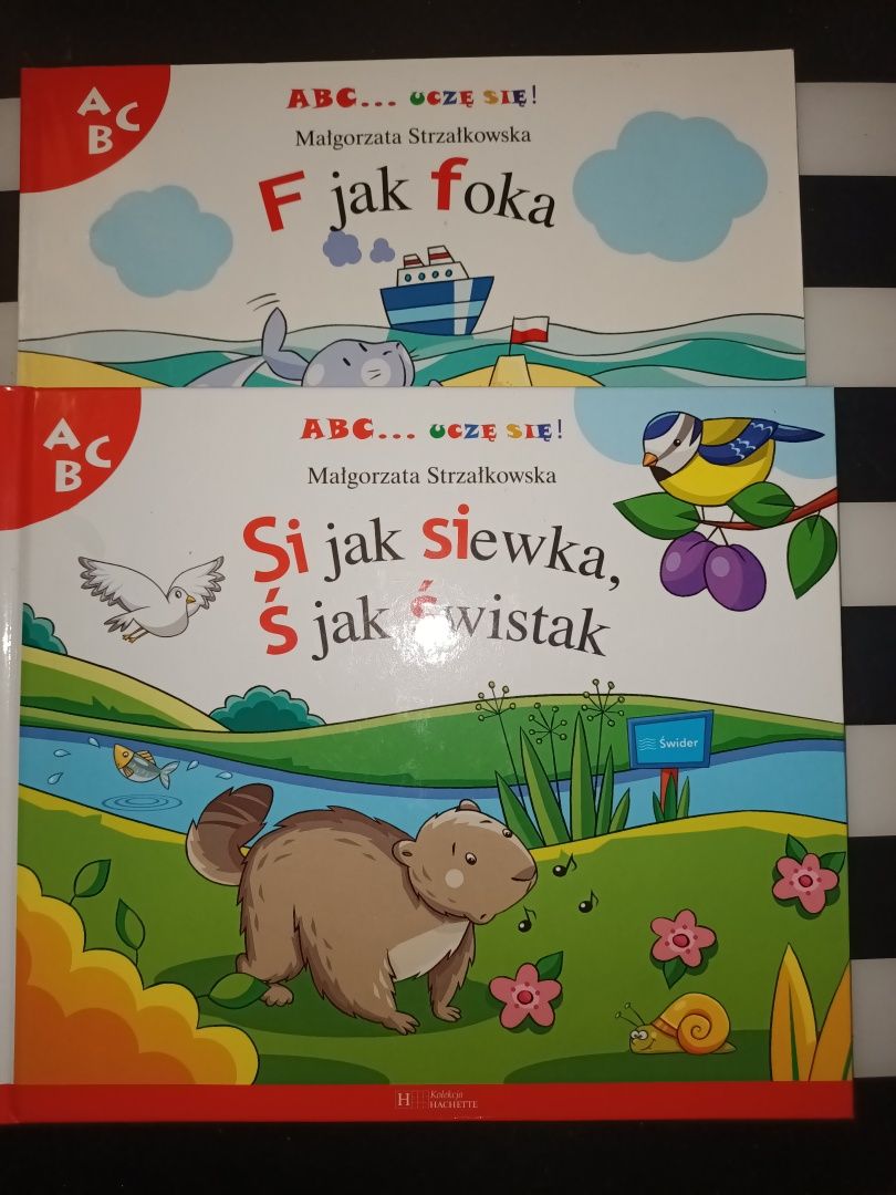 ABC uczę się! Strzałkowska F jak foka Si jak Siewka