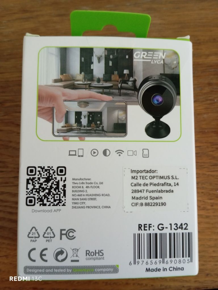 Mini câmera espiã vendo ou troco por rastreador