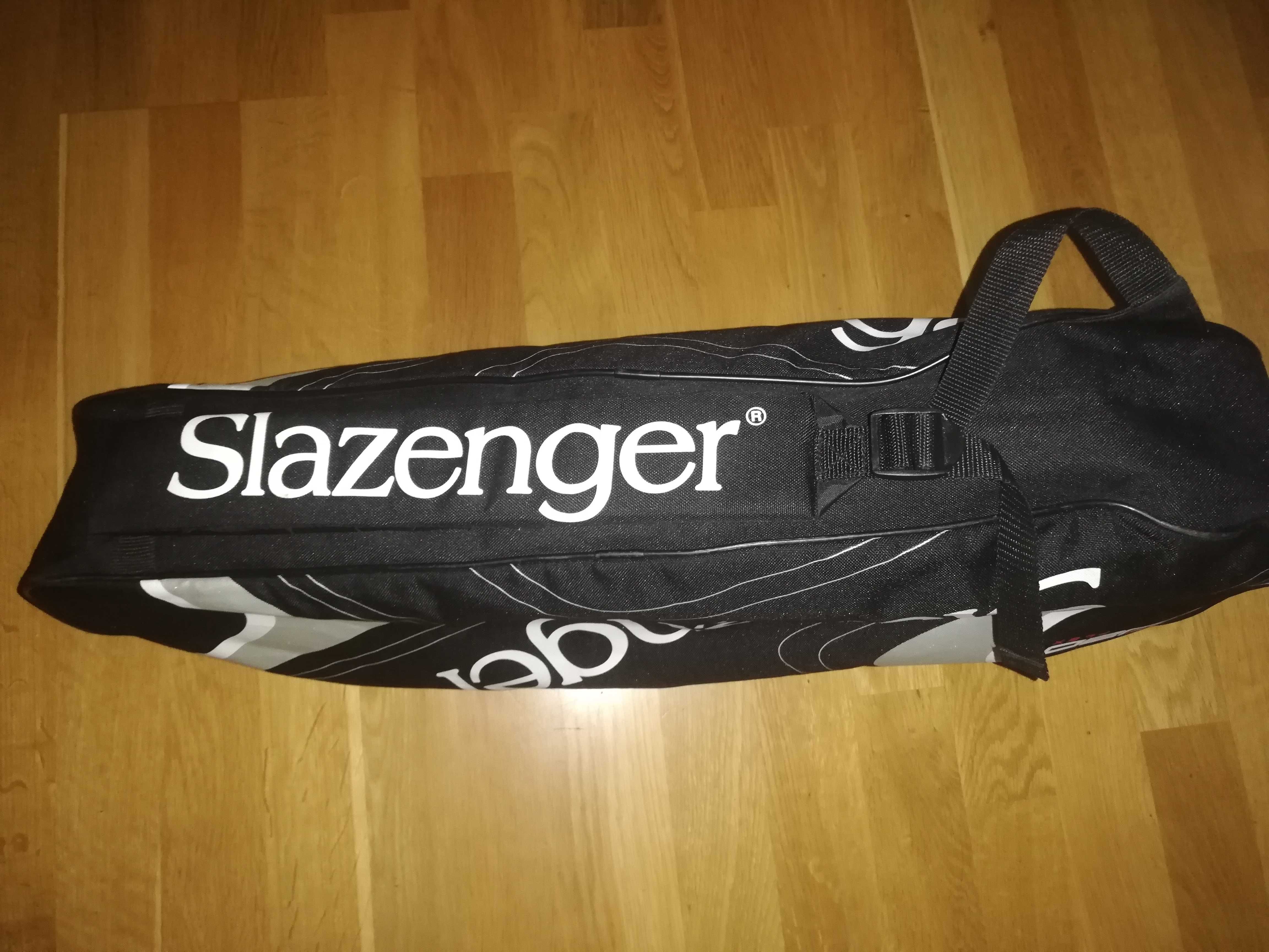 Torba na rakiety tenisowe tenisowa Slazenger quad flex na 3 4 rakiety