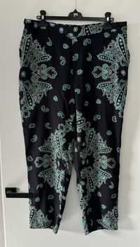 Spodnie w ciekawy print Zara - stan igła r. XL
