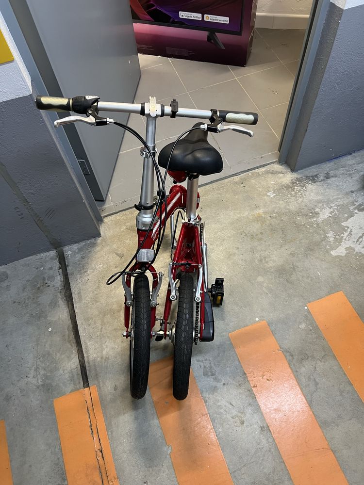 Bicicleta Dobrável Dahon Curve - Quase nova, rodas 16’’, 3 velocidades