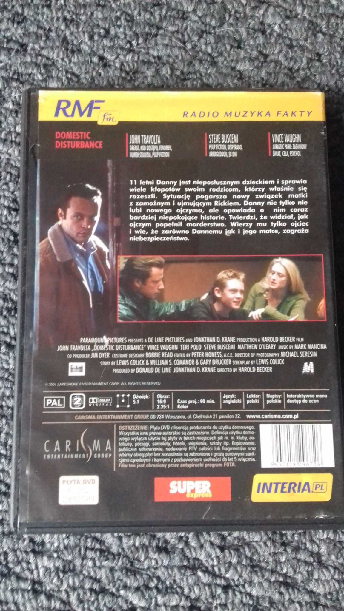 "Teren prywatny" płyta DVD John Travolta