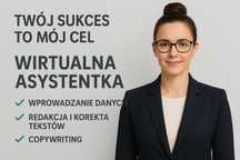 Wirtualna asystentka - Wprowadzanie danych, Copywriting