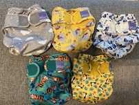 Bambino Mio - 5 otulaczy na pieluche 9 kg+