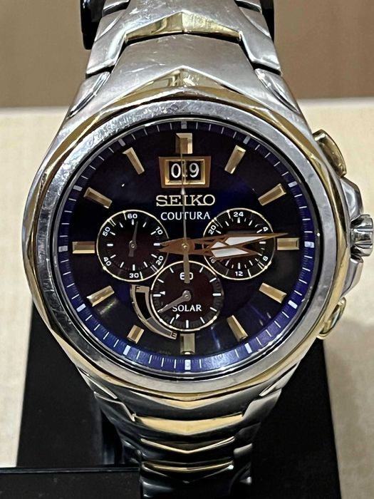 Zegarek Seiko Coutura v194-0ab0 solarny, wodoszcz 100m/Komis Krzysiek