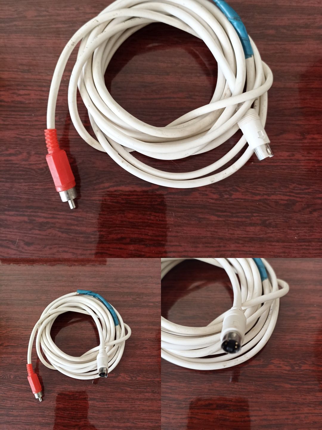 Переходник, шнур, разные 5 pin-RCAx2