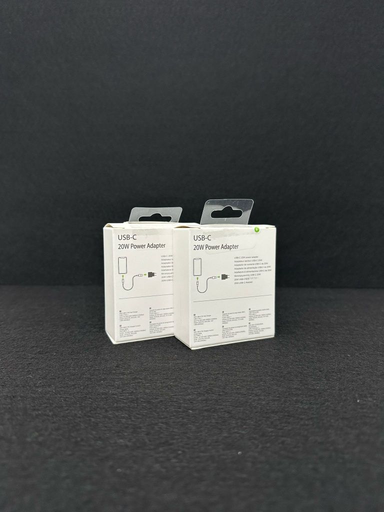 Adaptador carregador 20w USB-C novo e selado