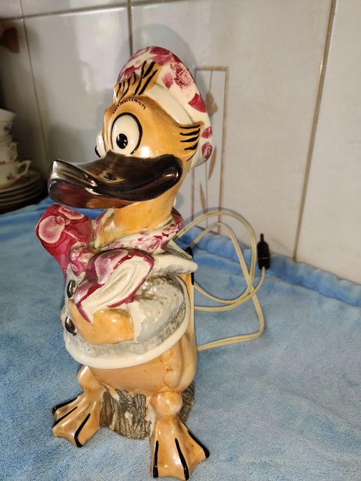 Lampka nocna porcelana