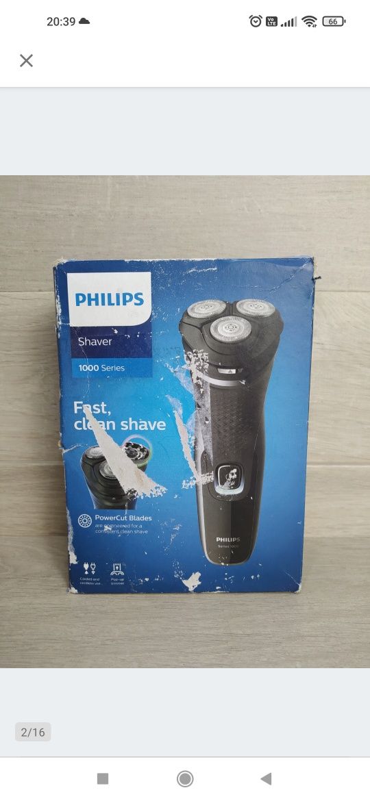Philips Shaver Series 1000 Golarka

Używana.

Sprawna.

Normalne ślady