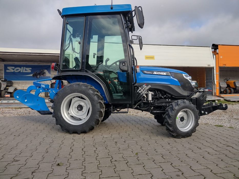 Traktorek ciagniczek kosiarka Nowy Solis 22 4x4 kabina F-Vat kosiarka