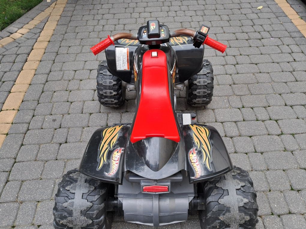 Quad elektryczny  kawasaki  z biegiem wstecznym