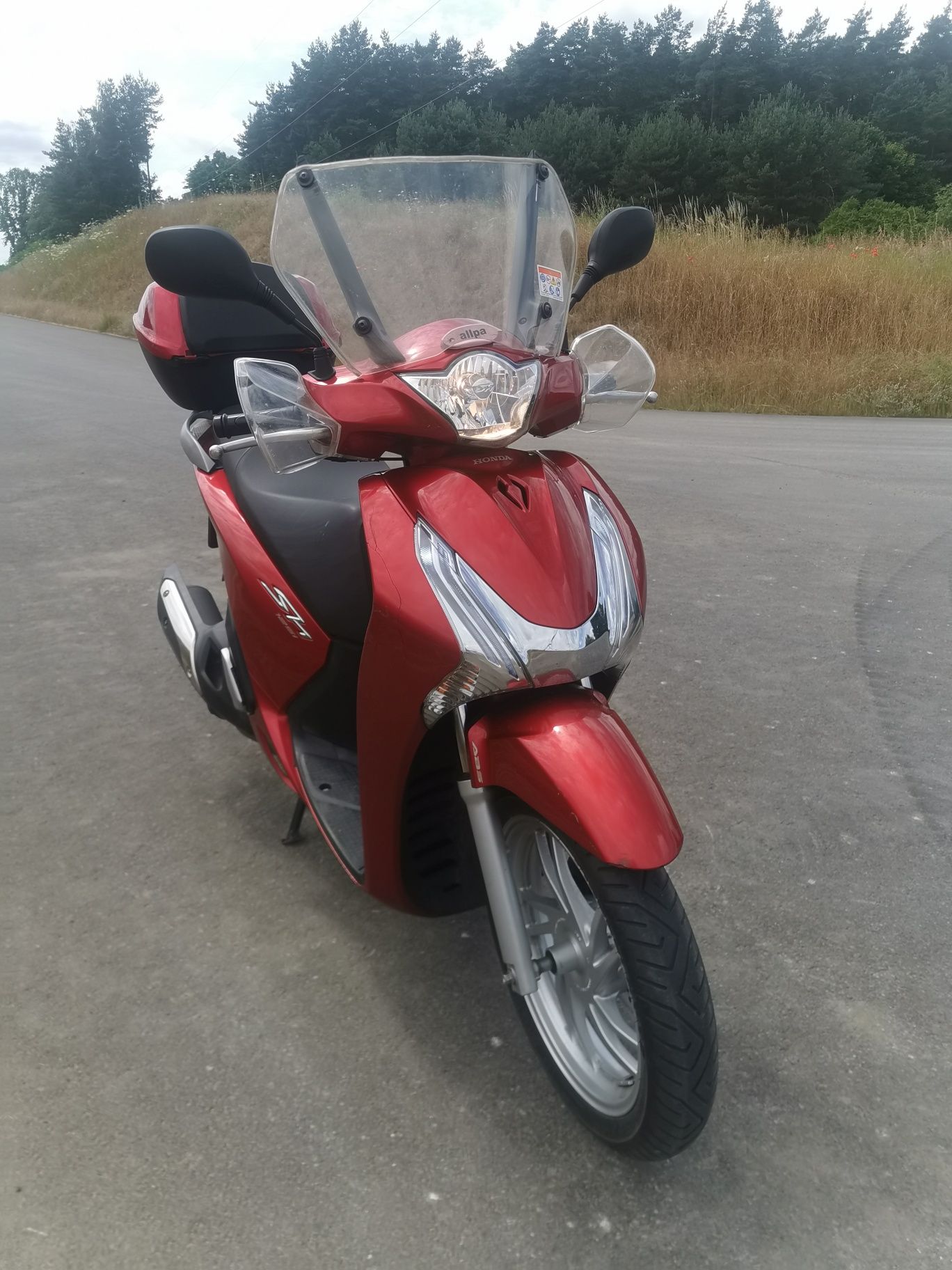 Honda SH 125 wtrysk paliwa.