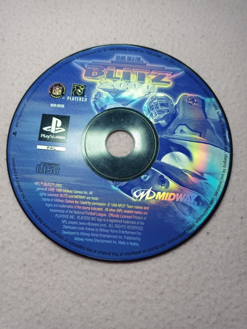 Ps1 gra NFL Blitz 2000 psx psone