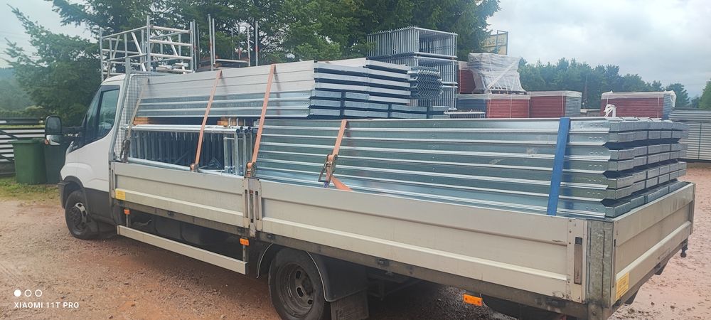 Rusztowania elewacyjne Plettac nowe 306m2