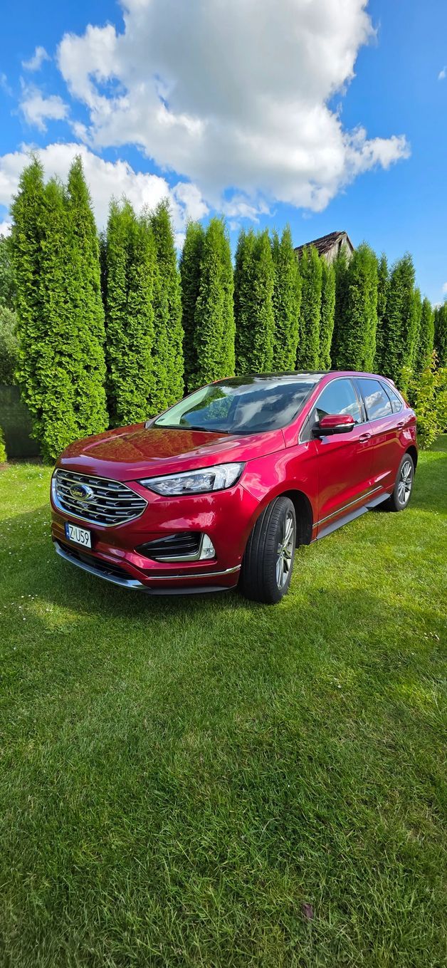 Ford Edge 2.0 Benzyna Titanium Ruby Red