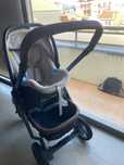 Trio bebé Chico Style go up beje com isofix