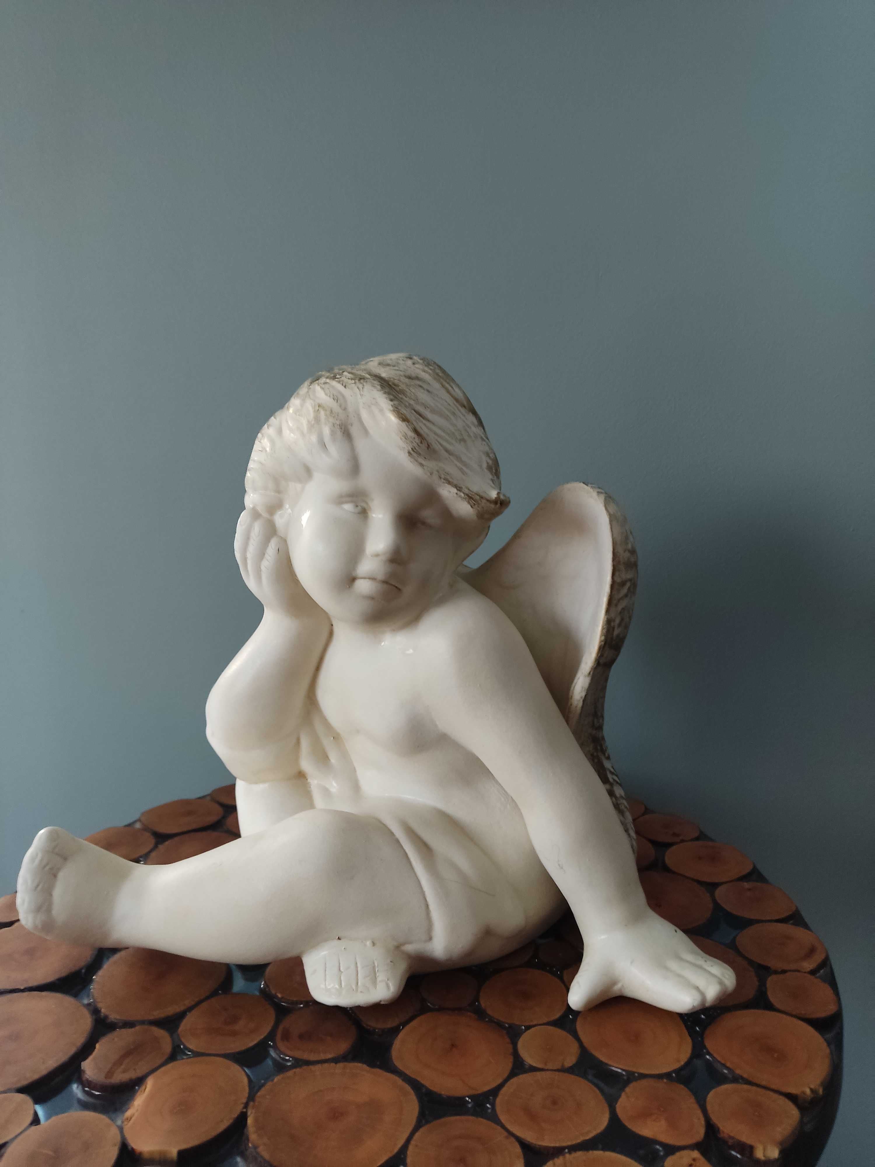 Aniołek ceramiczny duży 37 cm