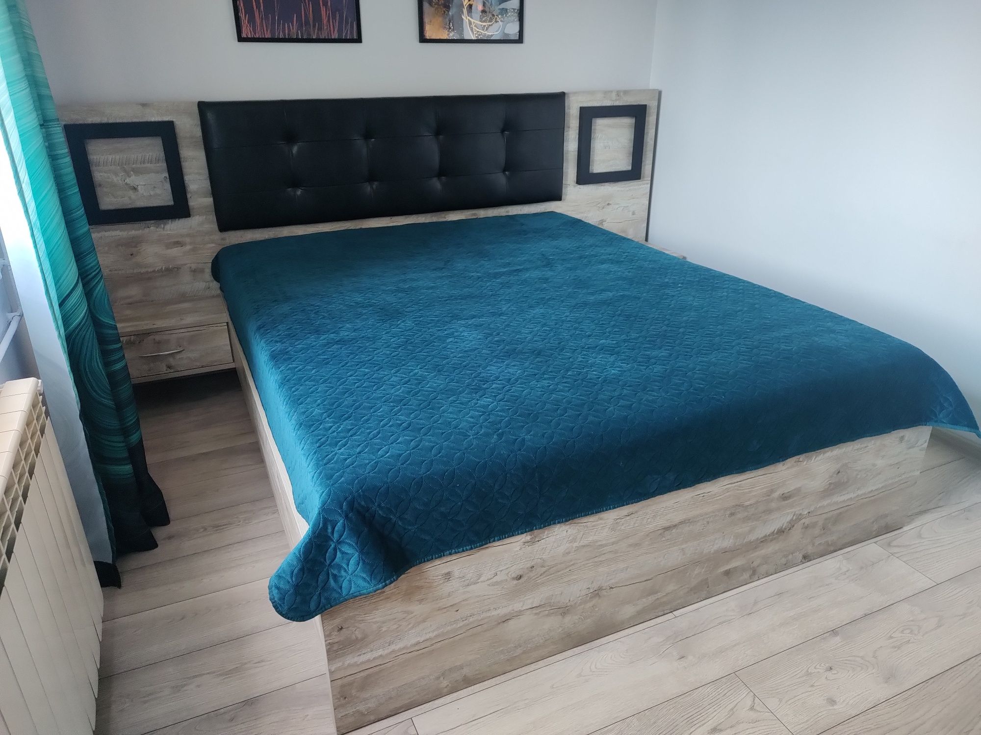 Łóżko bez materaca+ komoda