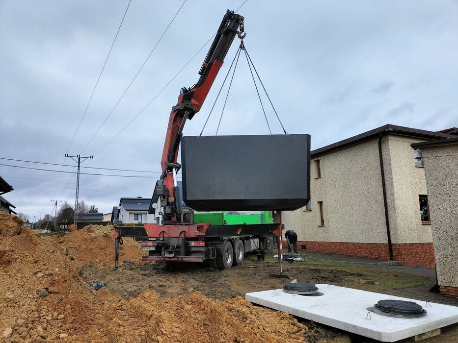 zbiorniki betonowe betonowy na szambo szamba deszczówkę
