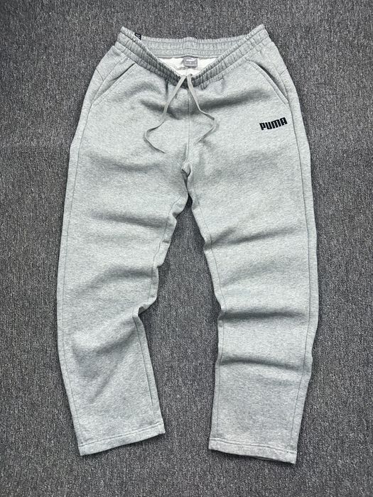 Серые теплые спортивные штаны Puma оригинал Размер L