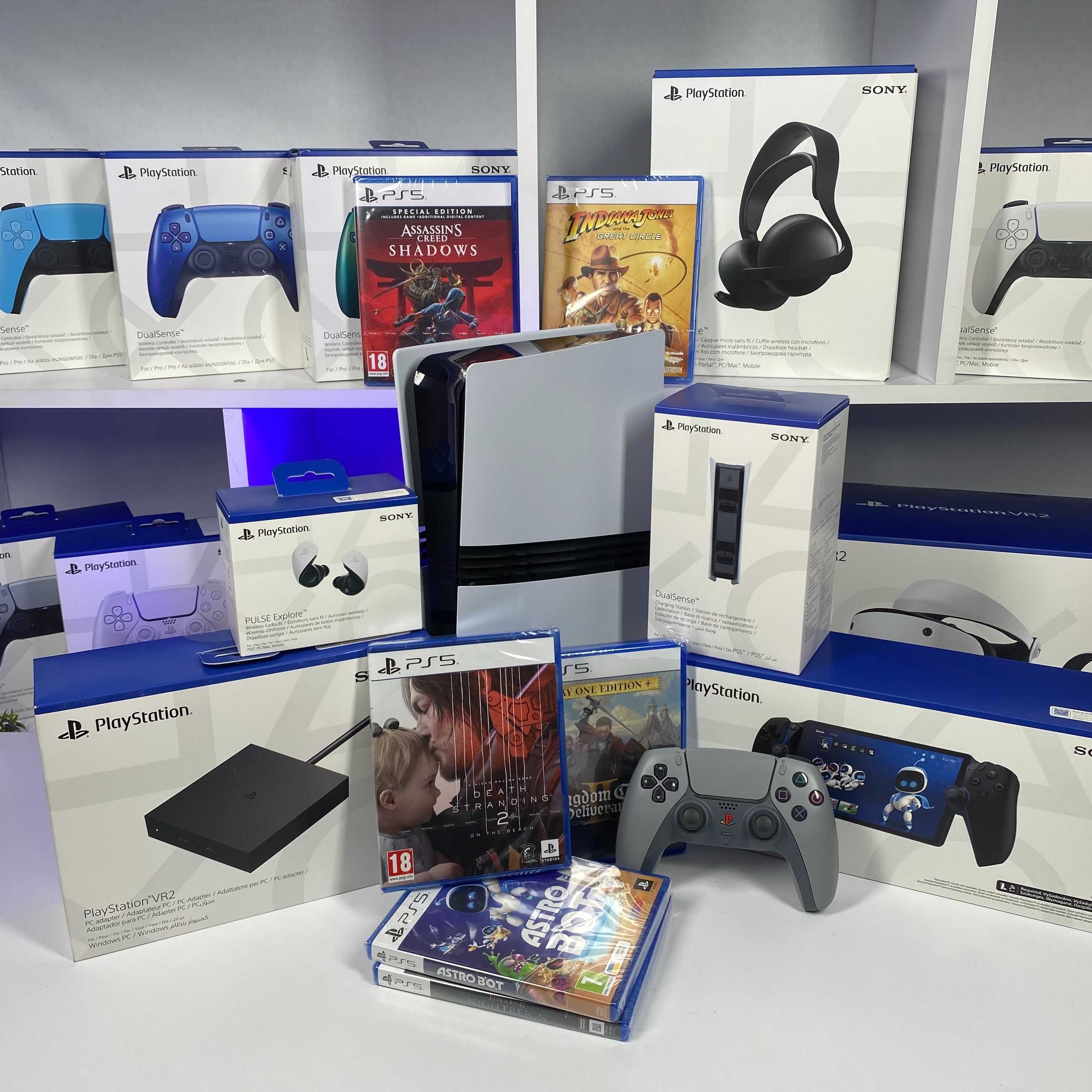 Дисковод Sony PlayStation 5 Slim Disc Drive White Новий