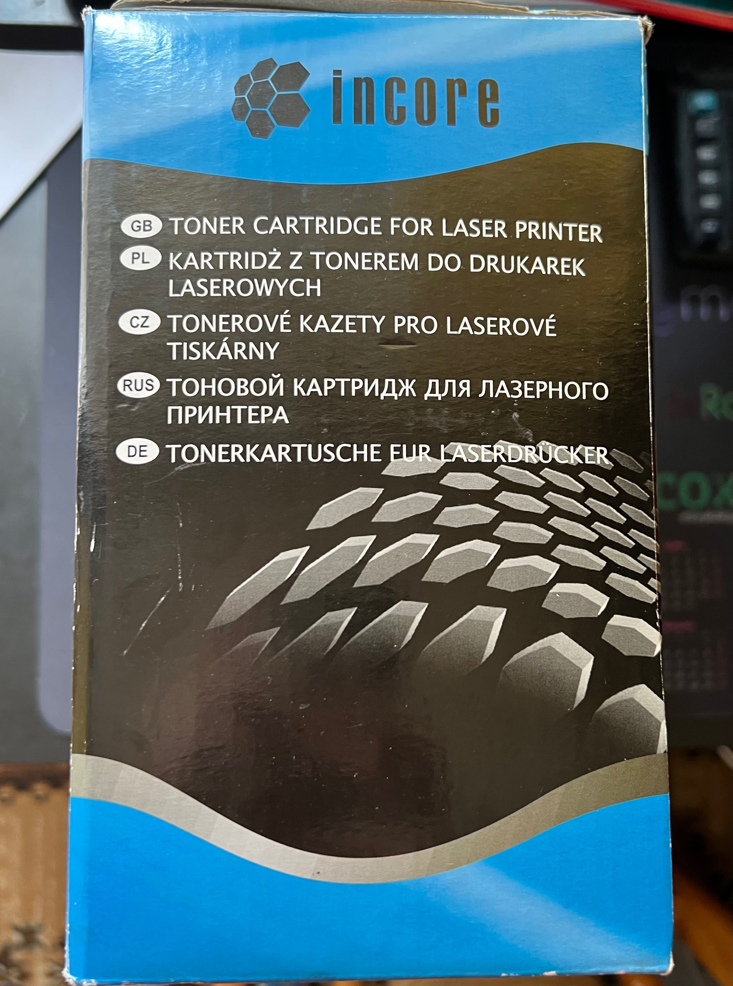 Czarny toner do drukarki HP