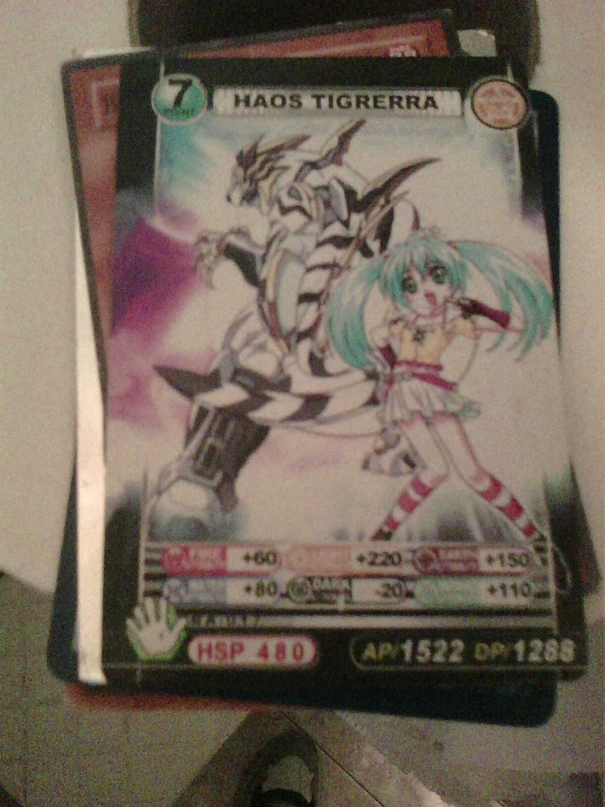 carta haos tigrerra backugan ba017 portes correio grátis