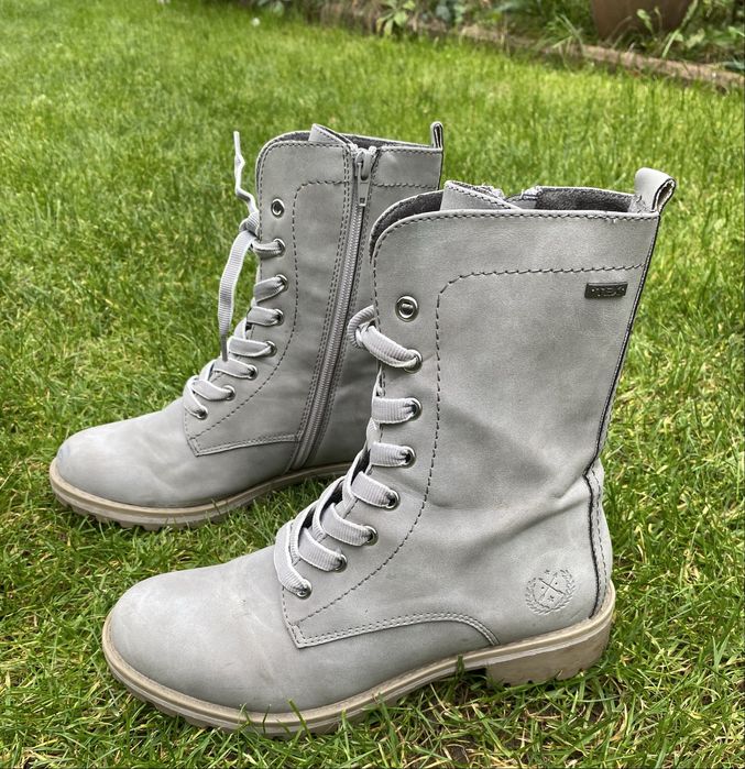 Wysokie trapery damskie kozaki botki  rozm. 38