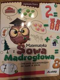 Matematyka z Sową Madroglowa ćwiczenia przygotowujące do nauki. Ksiazk